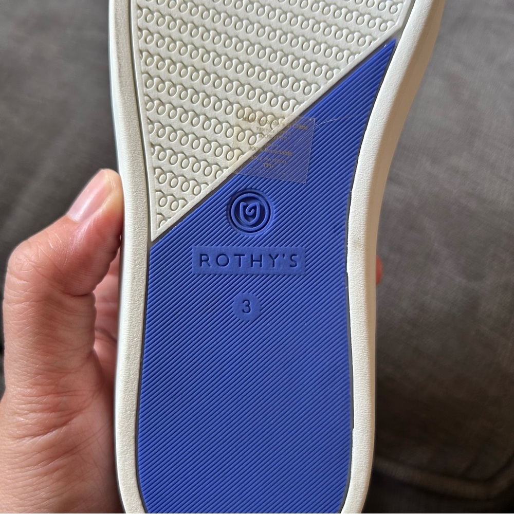 Rothy’s The Kid Slip On Sneaker- Like New - Picture 6 of 7